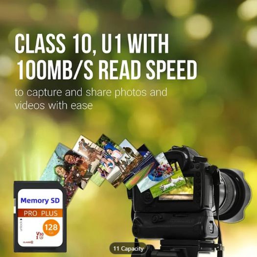 Memory SD Pro Plus Cards 32GB High Speed Class 10 SDHC/SDXC Compatible