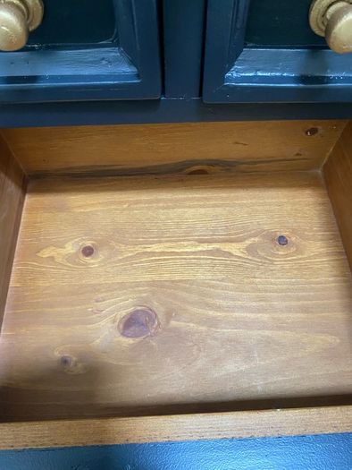 Pair of Rustic Mexican Pine Bedside Lockers