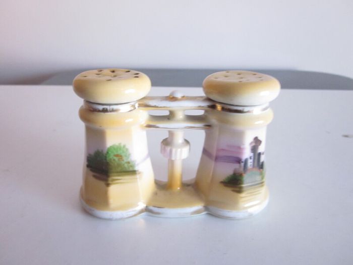 Japanese Mikori Salt and Pepper Shaped Binoculars