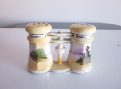 Japanese Mikori Salt and Pepper Shaped Binoculars