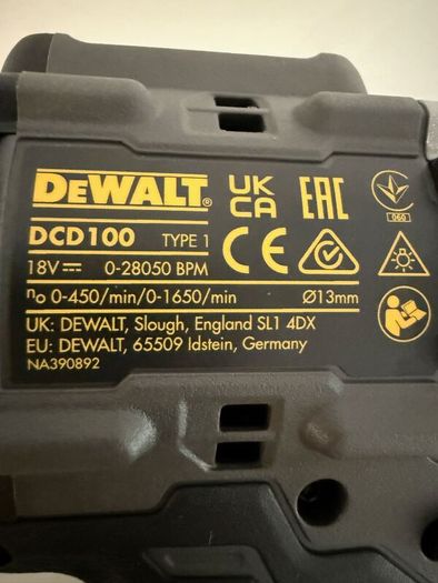 Dewalt Drill - Limited Edition DCD100