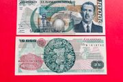 Mexico   10,000  Pesos.  1991  . PICK  90d  ( Uncirculated )