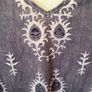Beautiful Grey Floral Design Top Size S! Image 2