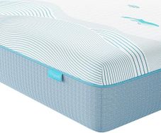Double Mattress, 20CM Ocean-Inspired Double Memory Foam Mattress with Cooling Gel Foam and Breathable Mesh - Medium Firm, 135x190x20cm