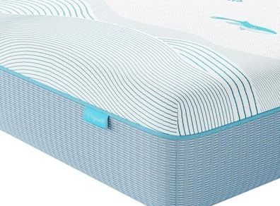 Double Mattress, 20CM Ocean-Inspired Double Memory Foam Mattress with Cooling Gel Foam and Breathable Mesh - Medium Firm, 135x190x20cm