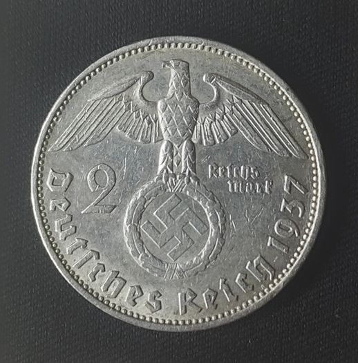2 Reichsmark 1937 A - Germany (Berlin) WW2