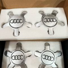 Audi floating center caps