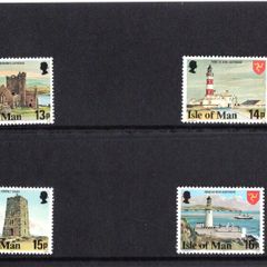 1978 Isle of Man Landmarks Medium Values Definite Stamps Presentation Pack