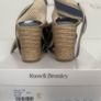 Russell & Bromley Hale Tie blue suede espadrilles Image 2