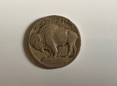 US Buffalo 5 Cents Coin (1913)