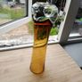 Mid Century Amber Glass Vase Bo Borgstrom Aseda Image 5