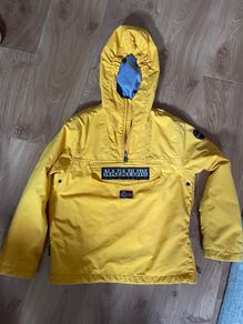Napapijri boys coat age 10 fleece lined