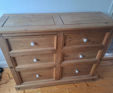 6 Drawer Pine Chest