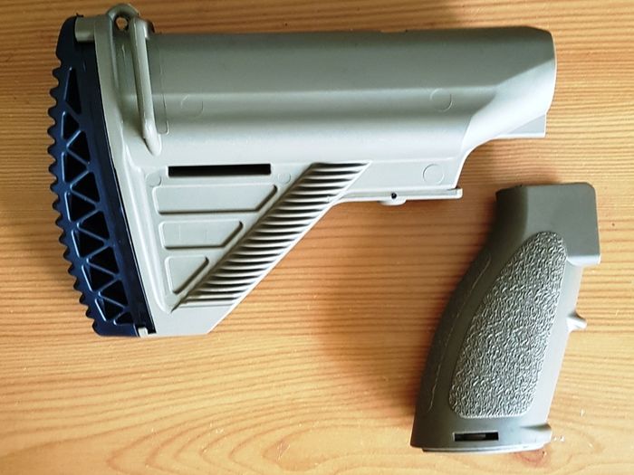 HK416 Stock and Pistol Grip