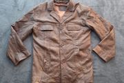 Vintage 1970s Three Angels Leather Jacket Mens Medium
