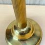 Vintage Brass Floor Standing Ashtray with Glass - Mid Century - Pedestal Image 10