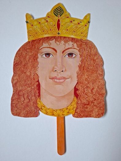 Halloween Hand Held Masks (Laminated)
