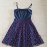 Orsay dress navy with blue and red/pink s. 38/10 Image 5