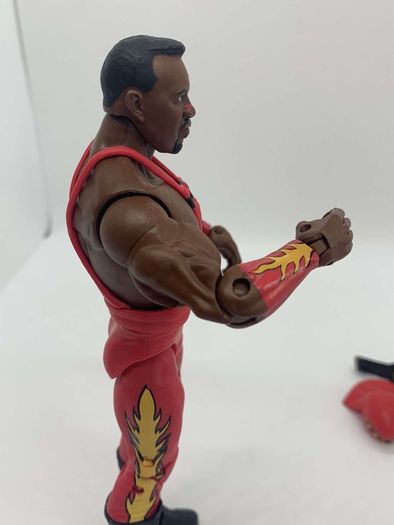 wwe elite series 46 Harlem Heat Booker T & Stevie Ray action figures