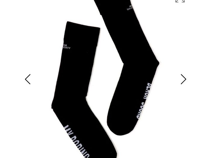 My Boring Black Socks