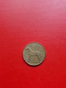 1996 Twenty pence coin