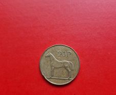 1996 Twenty pence coin