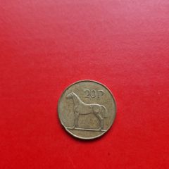 1996 Twenty pence coin