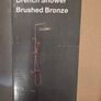 Aqulla Drench shower brushed bronze Image 2