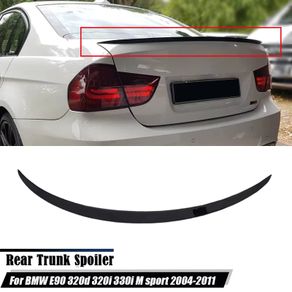Fits For BMW 3 Series E90 320d 320i 330i M sport 2004-2011 Accessories Car Rear Trunk Boot Lip Spoiler Wing