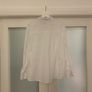 Bershka Mens Plain White Shirt Image 9