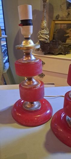 2 x 1970s Italian Retro Lamps