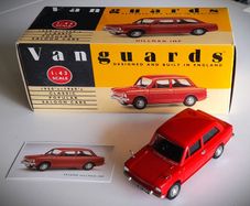 Diecast Model Hillman Imp '63 Red - Collectable Vanguards 1:43