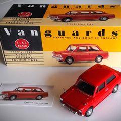Diecast Model Hillman Imp '63 Red - Collectable Vanguards 1:43