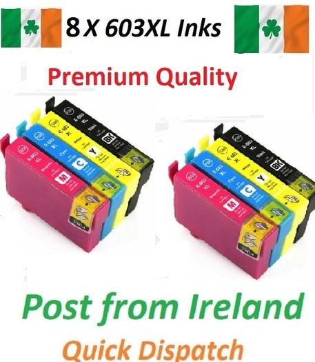 Ink 603xl Cartridge For Epson Wf-2810dwf Wf-2830dwf Wf-2835dwf Wf-2850 XP2100 XP 2105 XP 3100 XP 4100 XP 4105