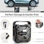 Car Tyre Inflator Air Compressor Tyre Pump 12V Electric Car Air Pump for Car Tyres Bike Tyres with Digital Tyre Pressure Gauge and Inflator Valve Adaptors LED Light (FREE POSTAGE) Image 3