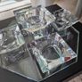 Cashel Living crystal waterfall 5 tealight holder Image 5