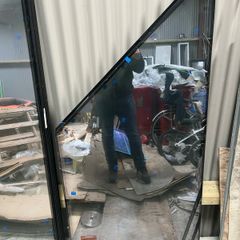 Shaped double glazed units