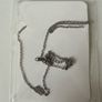 'L' necklace silver Image 2
