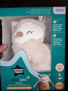 LIGHT and sound sleep aid-Ollie Owl. Tommee Tippee