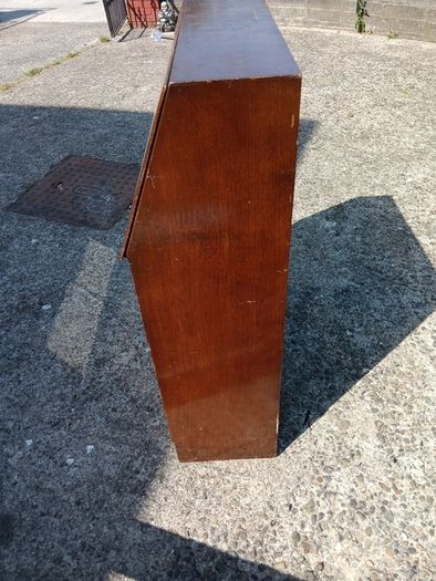 mid-century oak bureau