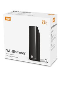 WD Elements HDD 8TB Desktop Harddrive brand New in Box