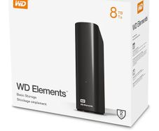 WD Elements HDD 8TB Desktop Harddrive brand New in Box