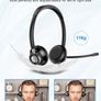 New Bee USB Headset with Microphone, Headphones with Microphon with Noise Cancellation Image 6