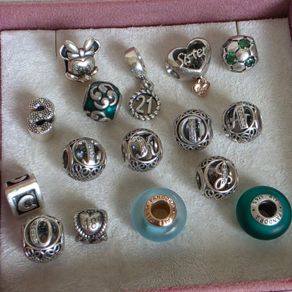 Pandora various charms available.Very good condition hallmarked