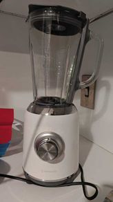 SilverCrest 1.75L Heavy Glass Jug Blender / Smoothie Maker (White/Silver) Working 100%