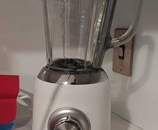 SilverCrest 1.75L Heavy Glass Jug Blender / Smoothie Maker (White/Silver) Working 100%