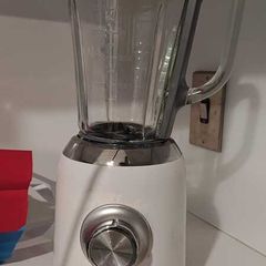 SilverCrest 1.75L Heavy Glass Jug Blender / Smoothie Maker (White/Silver) Working 100%