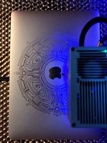 Custom Laptop Engraving