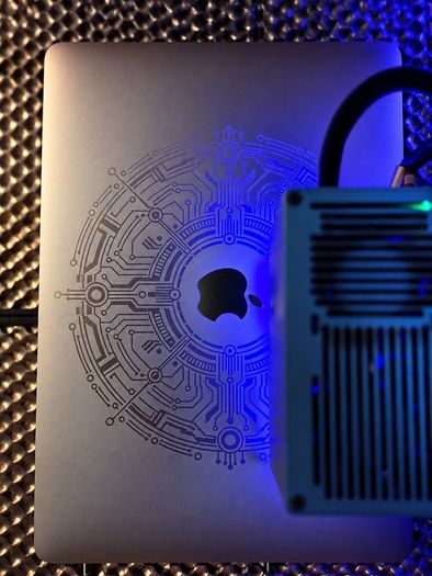 Custom Laptop Engraving