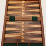 Travel Size Wooden Backgammon Set Image 5